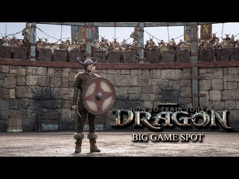 How To Train Your Dragon Big Game Trailer